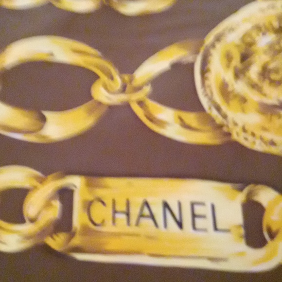 Vintage - Chanel Silk Scarf 34x35 - Picture 3 of 6